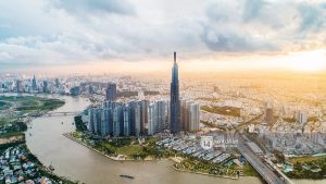 Tầm nhìn từ phường Thảo Điền Quận 2